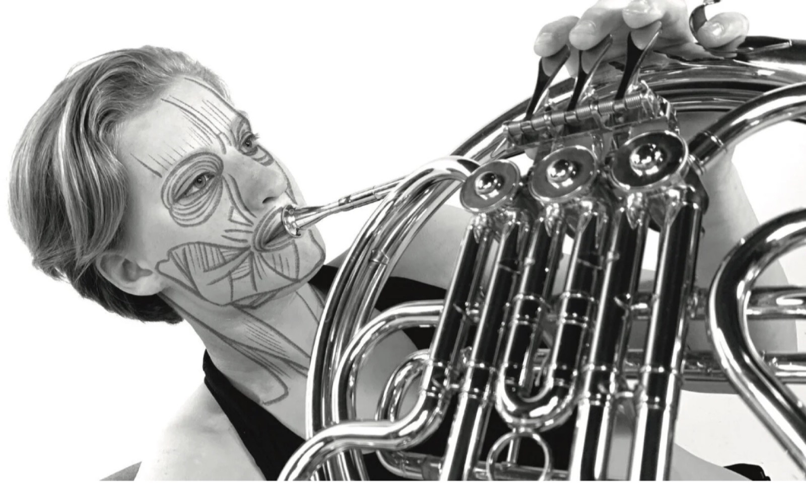 Corniste, anatomie des muscles du visage