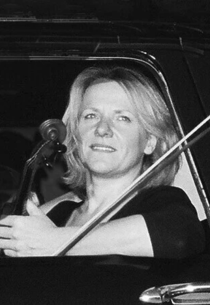 Véronique Marcel Papillon avec son violon